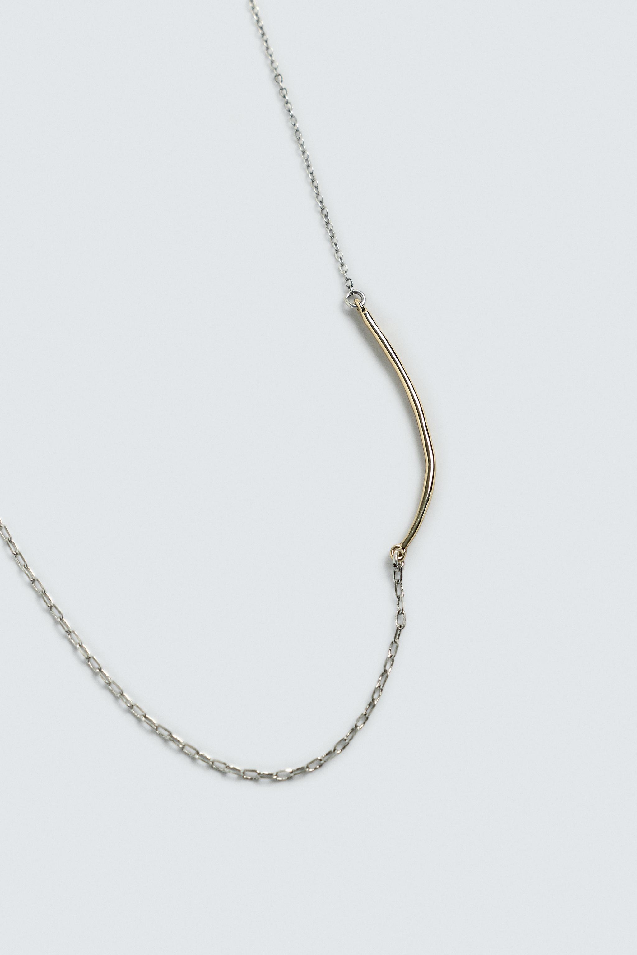 CHAÎNE AVEC PENDENTIF COMBIN