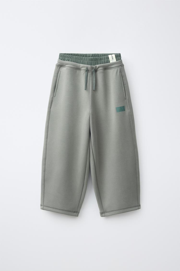 PANTALÓN BARREL SPORTY DOBLE CINTURILLA