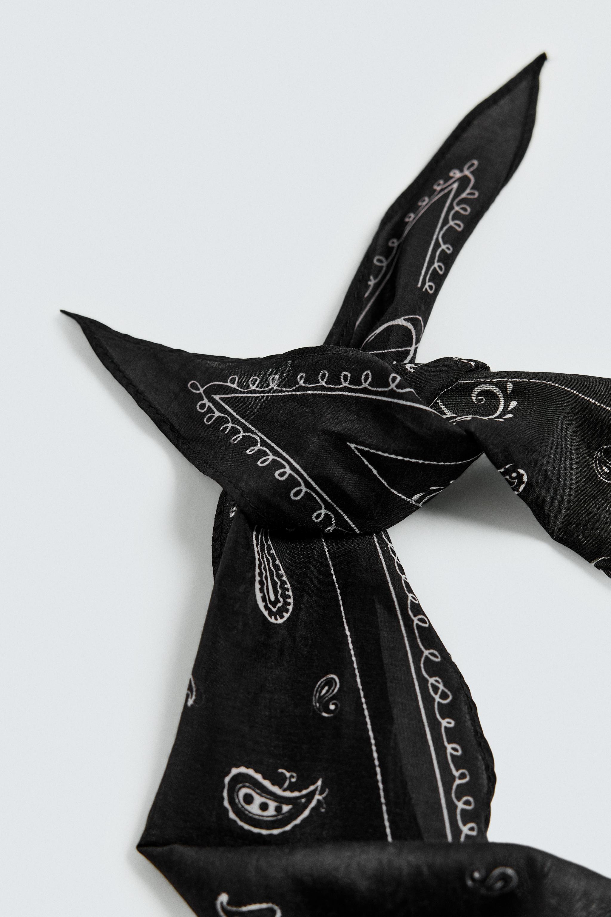 COTTON-SILK BANDANA © OTIS KWAME KYE QUAICOE - Red | ZARA Canada