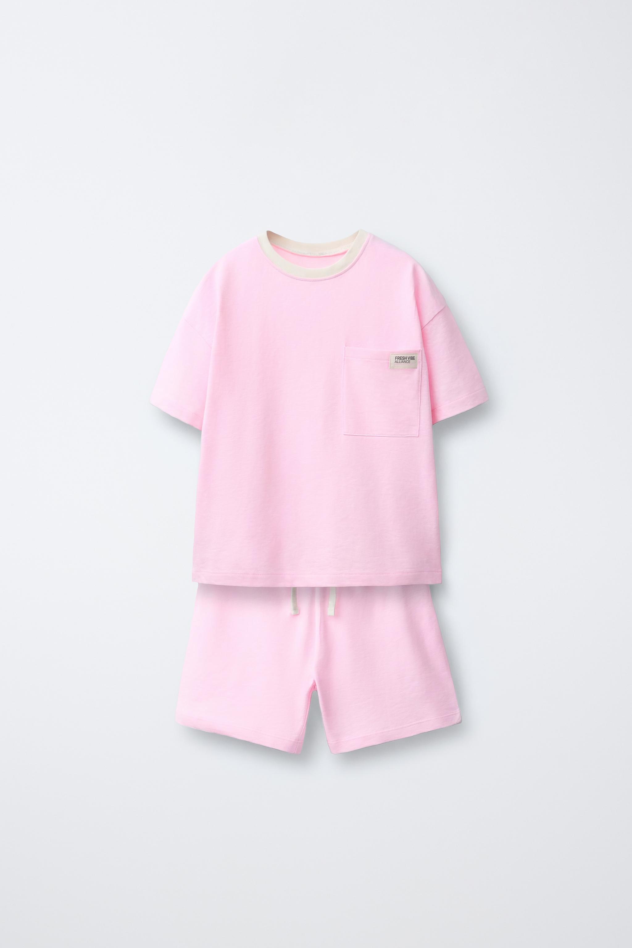 2-6歳/無地パジャマ - ピンク | ZARA Japan / 日本