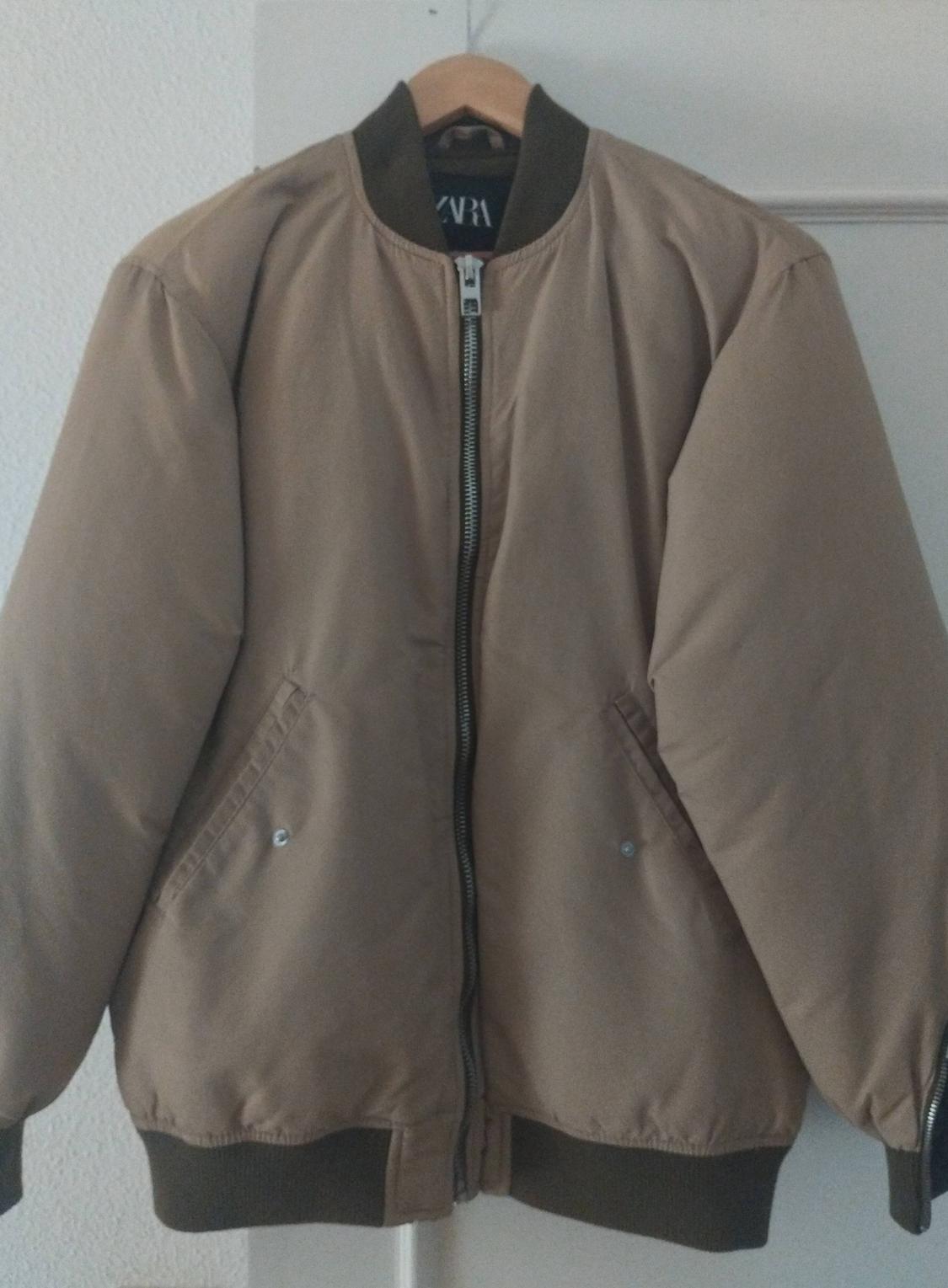 OVERSIZE NYLON BOMBER JACKET - Image 4