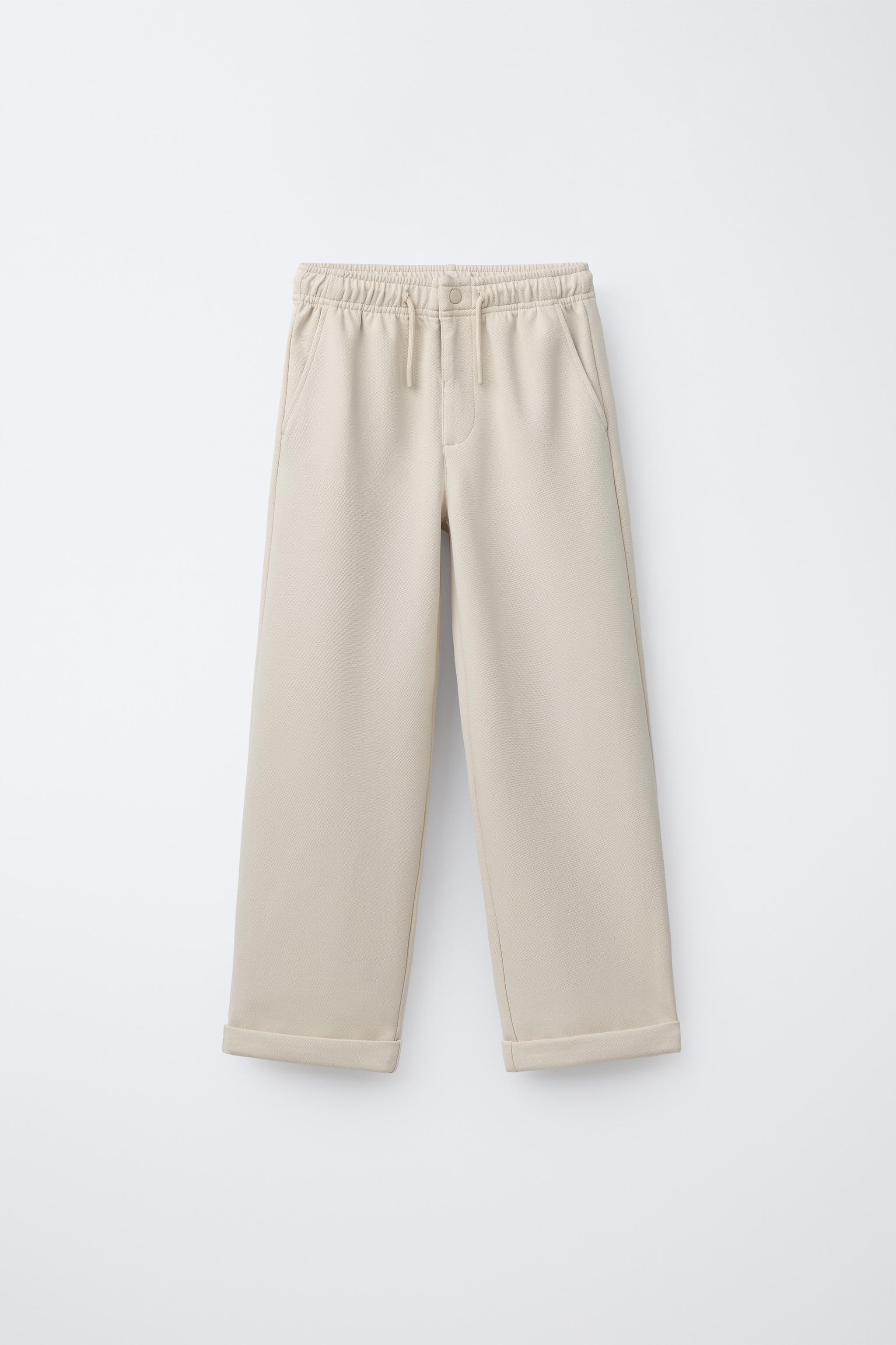 PANTALON CONFORT À CORDONS