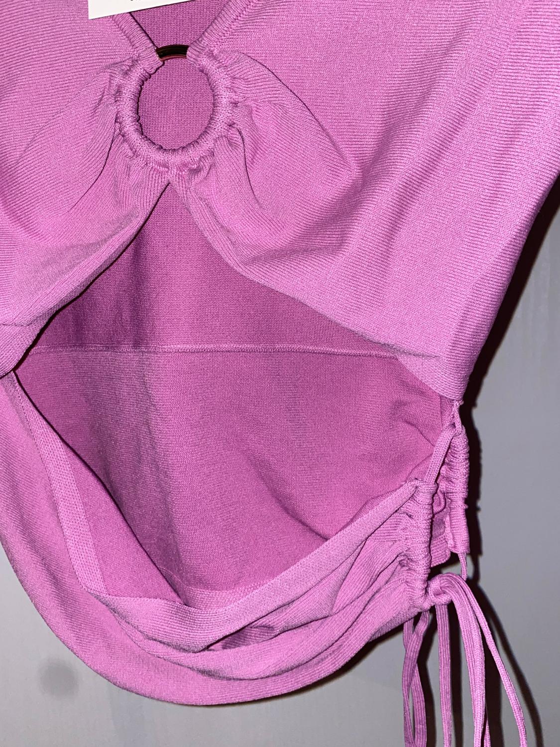 CUT-OUT KNIT TOP - Image 2