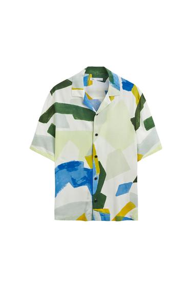 CAMISA ESTAMPADO ABSTRACTO