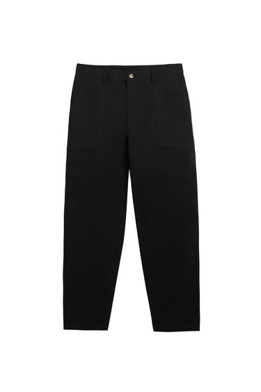 WIDE FIT PANTS WITH POCKETS