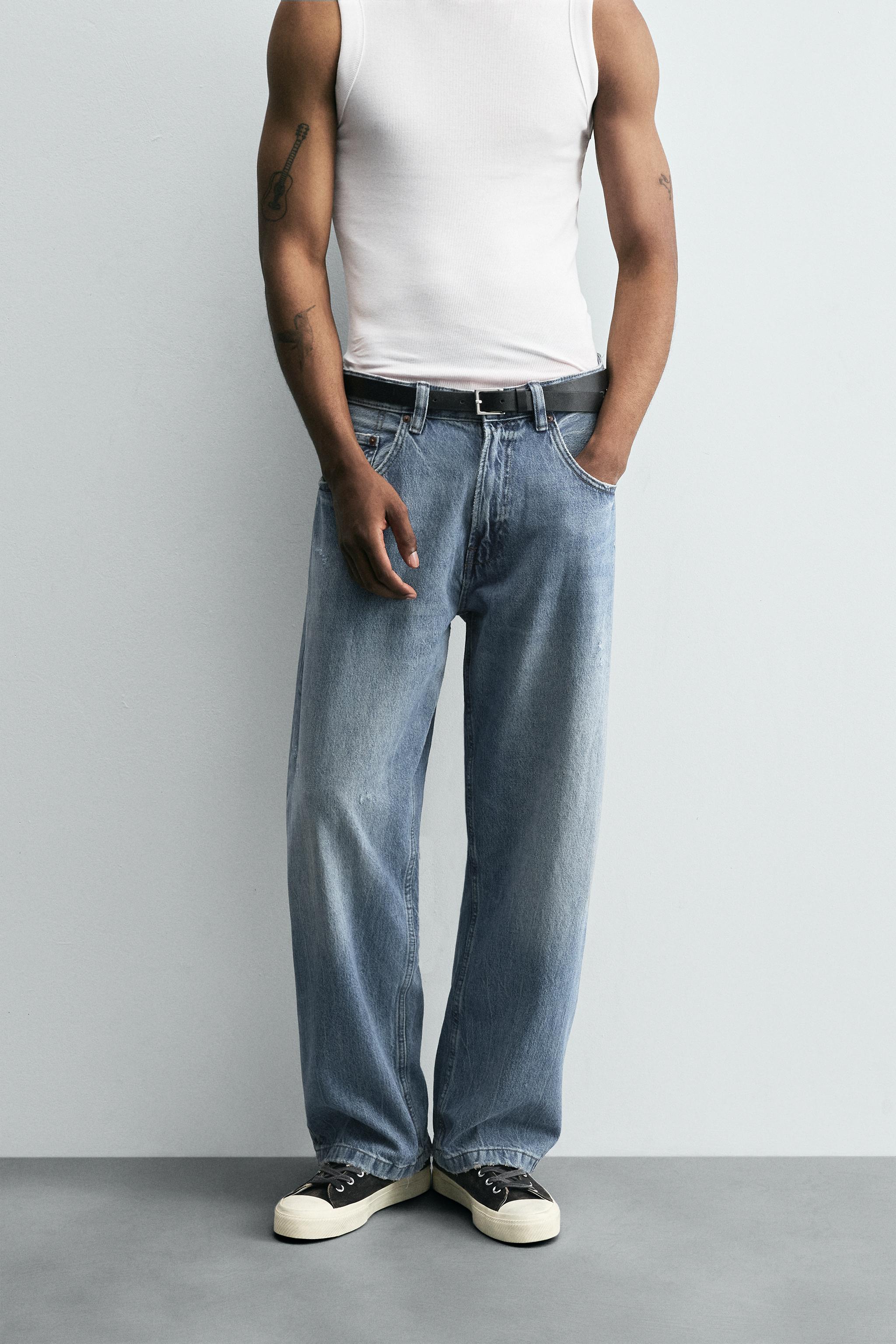 BAGGY FIT JEANS - Black | ZARA United States