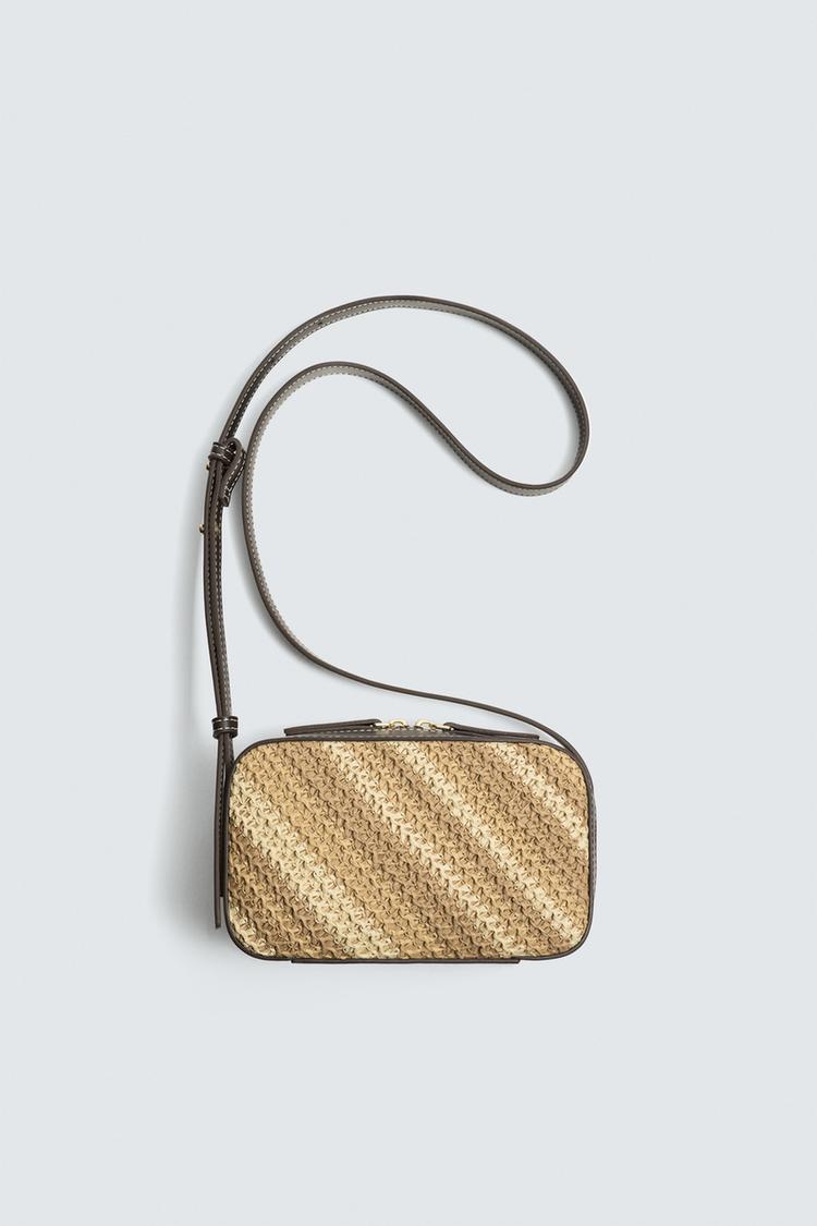 ZARA BRAIDED SHOULDER BAG