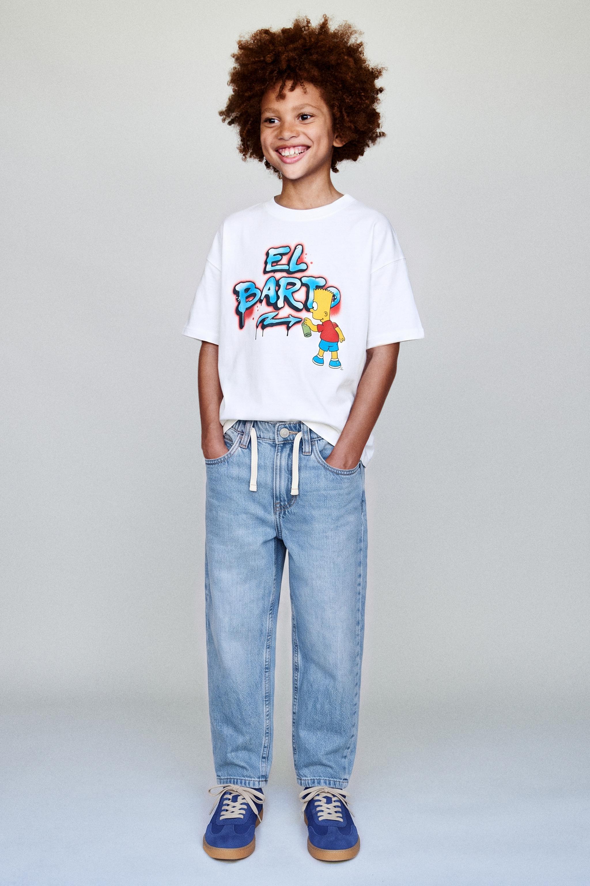 BART THE SIMPSONS™ PRINT T-SHIRT — White
