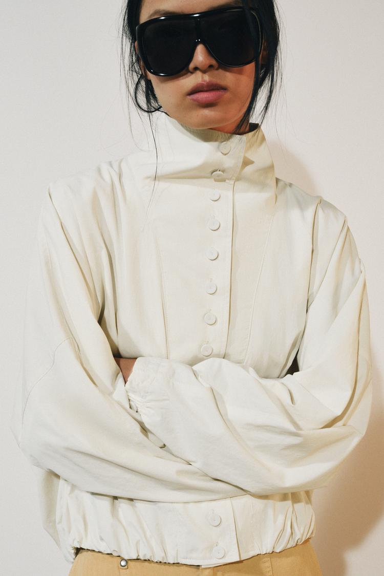 Chaqueta de nylon ZW Collection 4