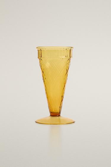 EISBECHER AUS BOROSILIKATGLAS - Orange von Zara - Bild 0
