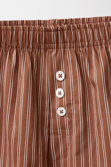 Zara 6-14 YEARS/ COMBINED PAJAMAS - Brown