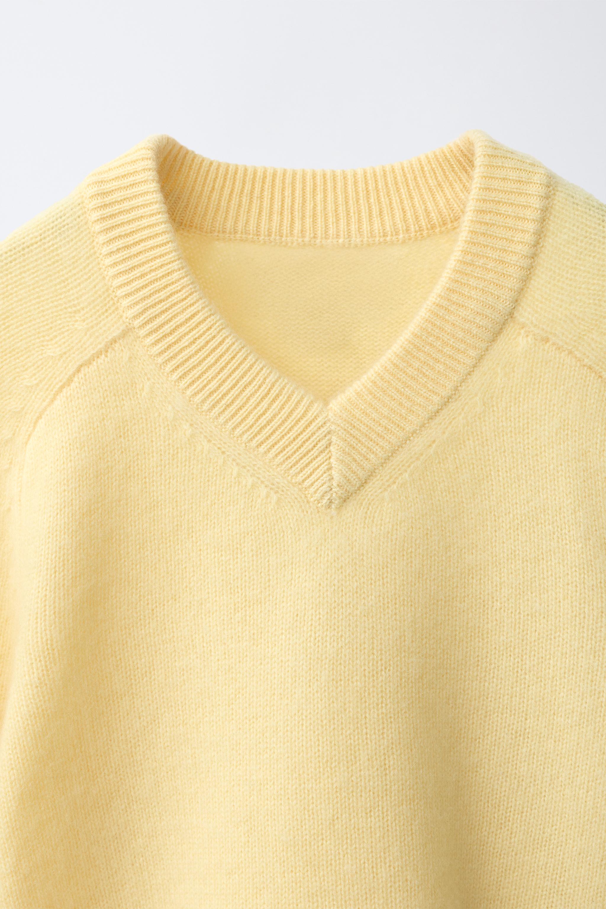 Детские свитеры Zara 100% CASHMERE KNIT JUMPER — фото 4