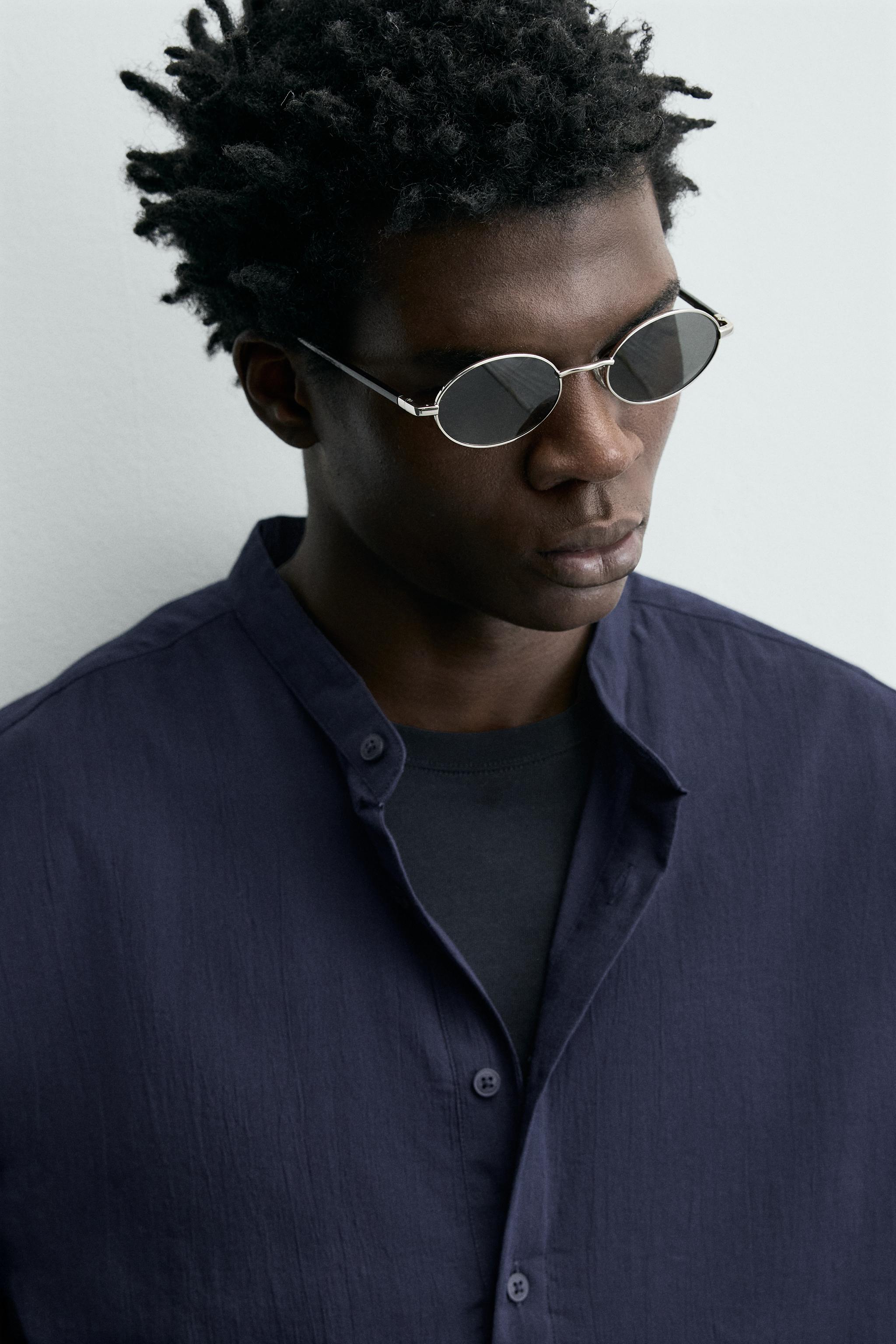 WRINKLE EFFECT POLO SHIRT