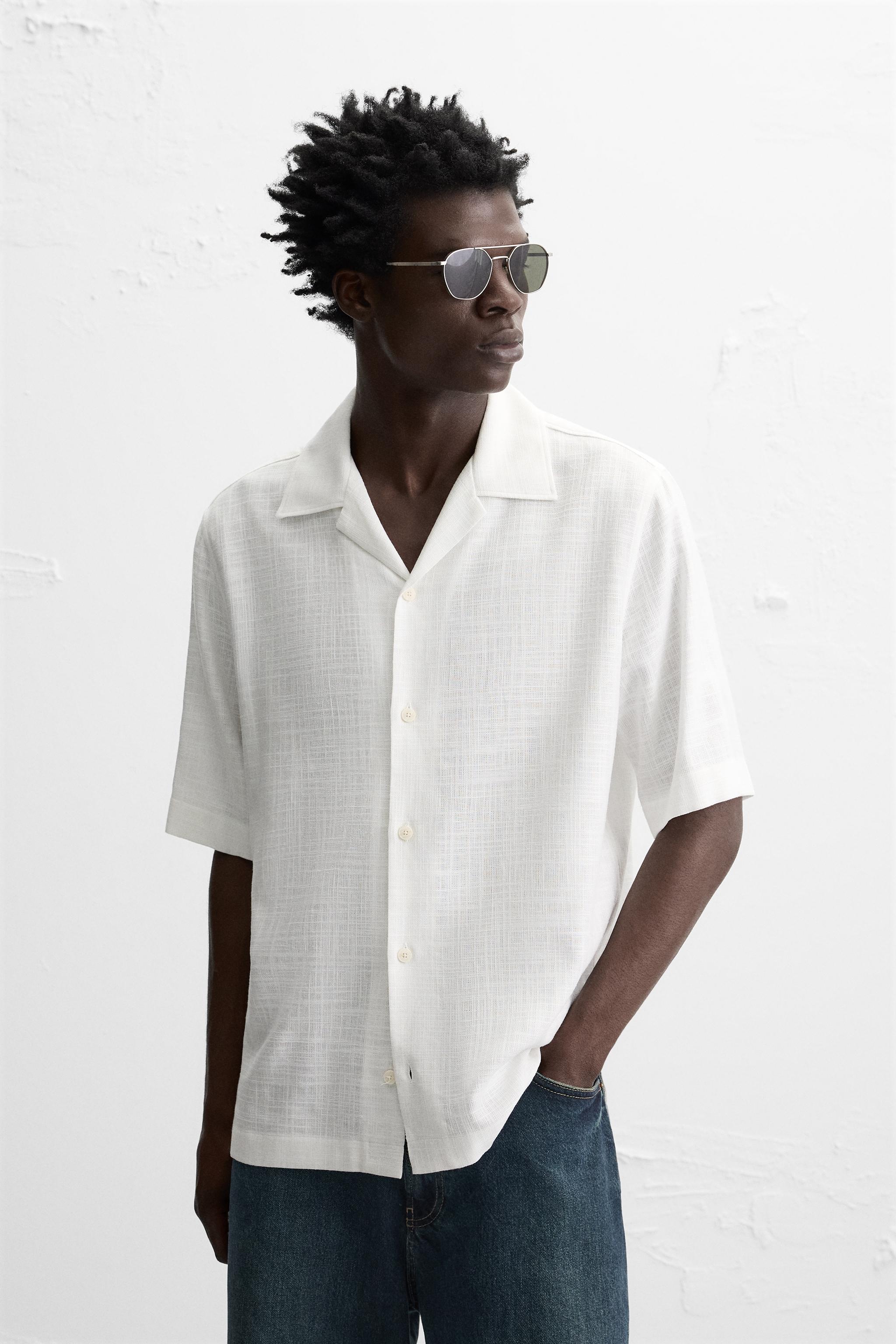 シャツ RELAXED FIT - ブラック | ZARA Japan / 日本