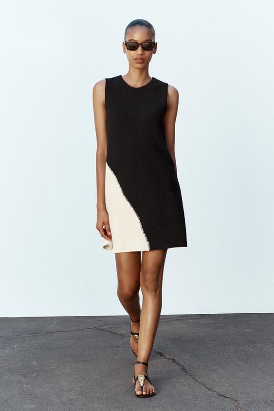 SHORT KNIT DRESS