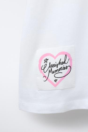 HEAVYWEIGHT SLOGAN T-SHIRT - Ecru by Zara - Image 3