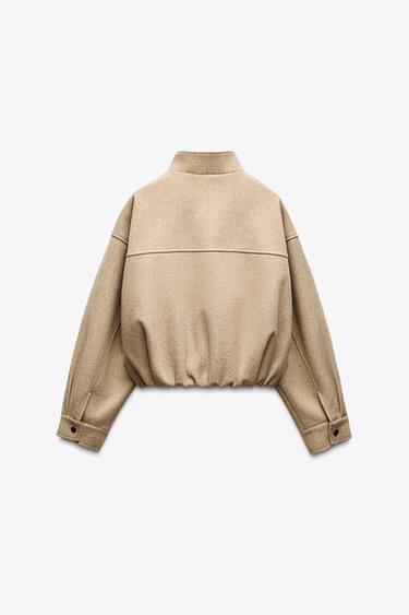 BLOUSON BOMBER SOFT - Beige de Zara - Image 5