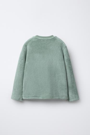 AGES 6-14 / STUMBLE GUYS™ © SCOPELY FLEECE PYJAMAS - Green by Zara - Image 2