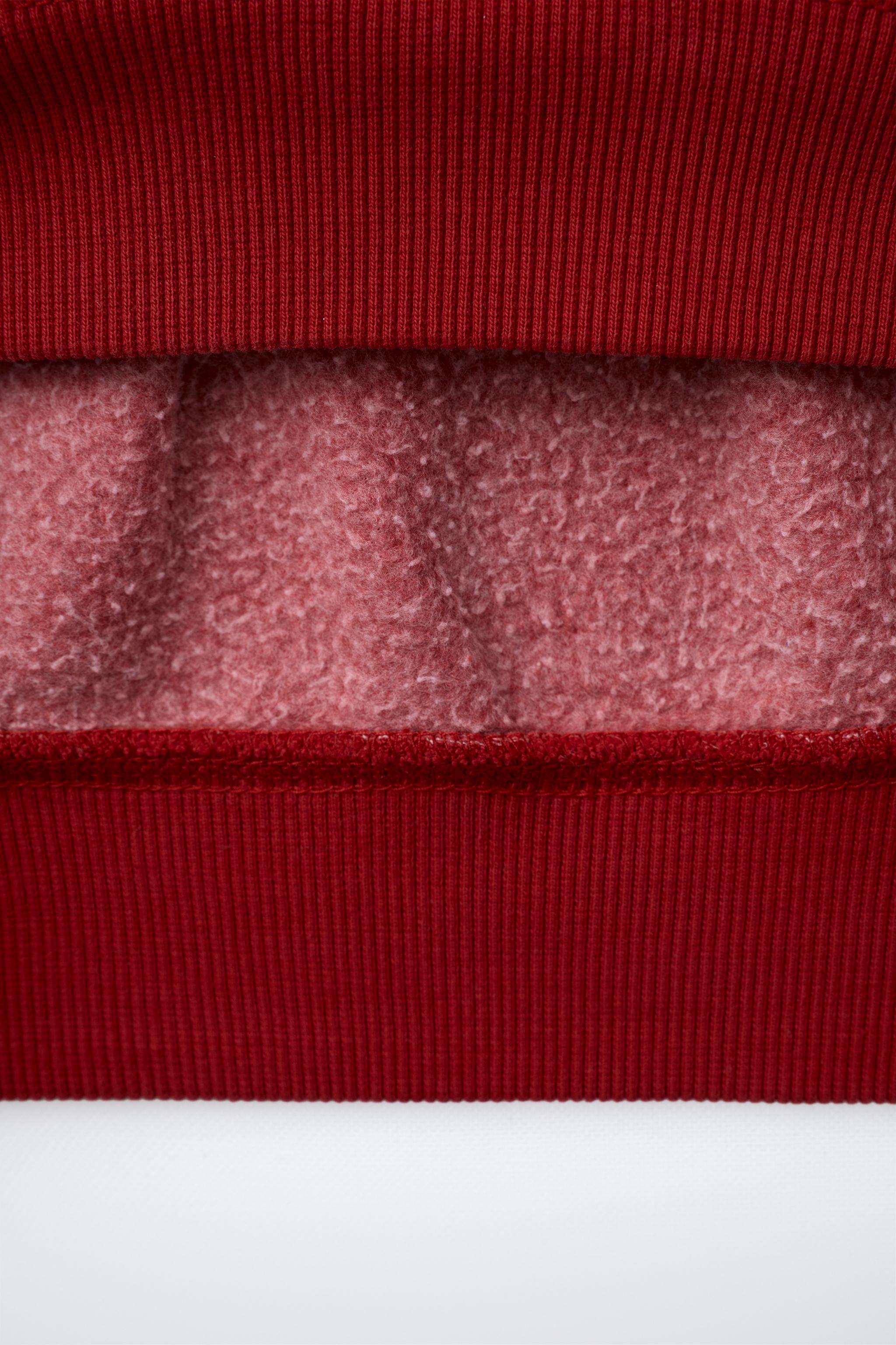 POLO COLLAR POCKET SWEATSHIRT