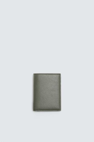 TARJETERO VERTICAL TEXTURA - Verde de Zara