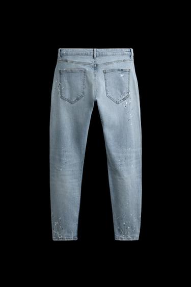 JEANS SKINNY FIT ROTOS - Azul claro de Zara