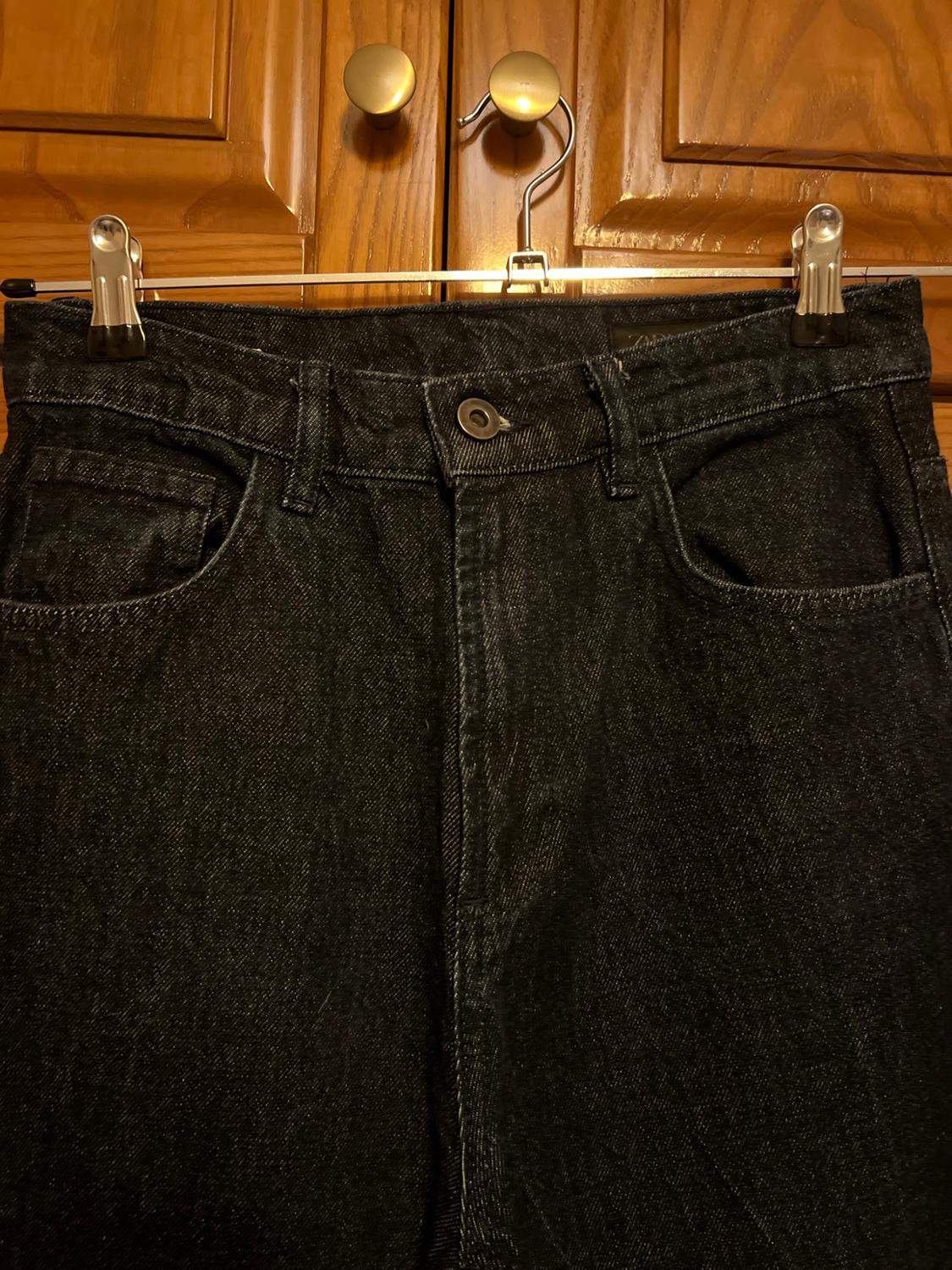 ZW COLLECTION HIGH-WAIST WIDE-LEG JEANS - Image 2