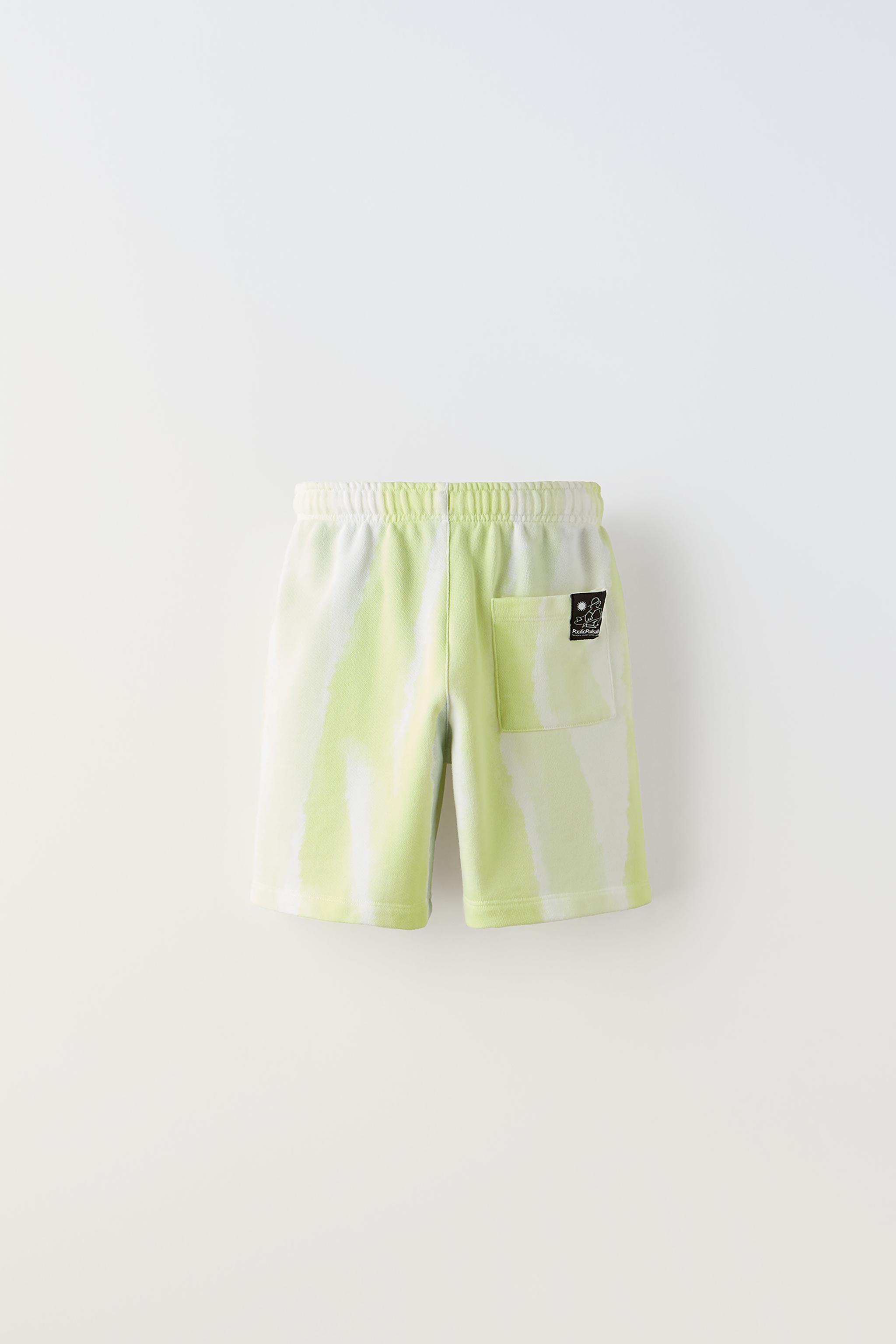 PLUSH TIE DYE SHORTS