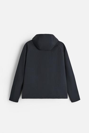 WATER-REPELLENT WINDBREAKER - Dark navy by Zara - Image 6