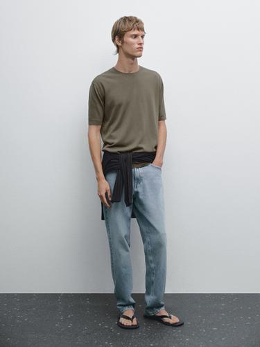 Camiseta punto 100% algodón - 549 de Zara