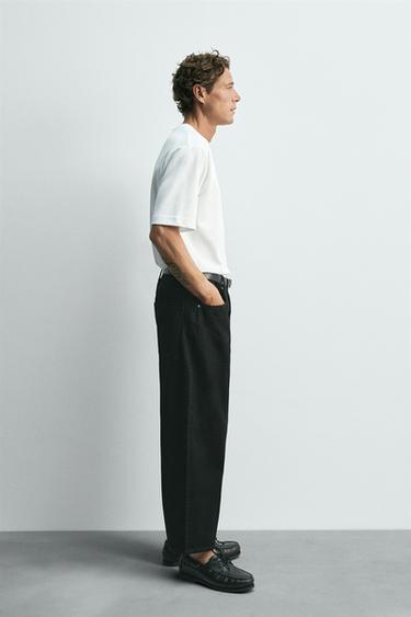 JEAN FUSELÉ LARGE - Noir de Zara - Image 3