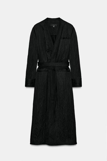ROBE SATINÉE FROISSÉE ZW COLLECTION LIMITED EDITION - Noir de Zara - Image 6