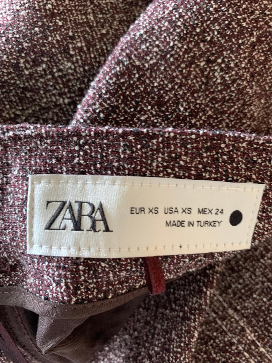 ZW COLLECTION STRAIGHT TOPSTITCHED TROUSERS - Image 3