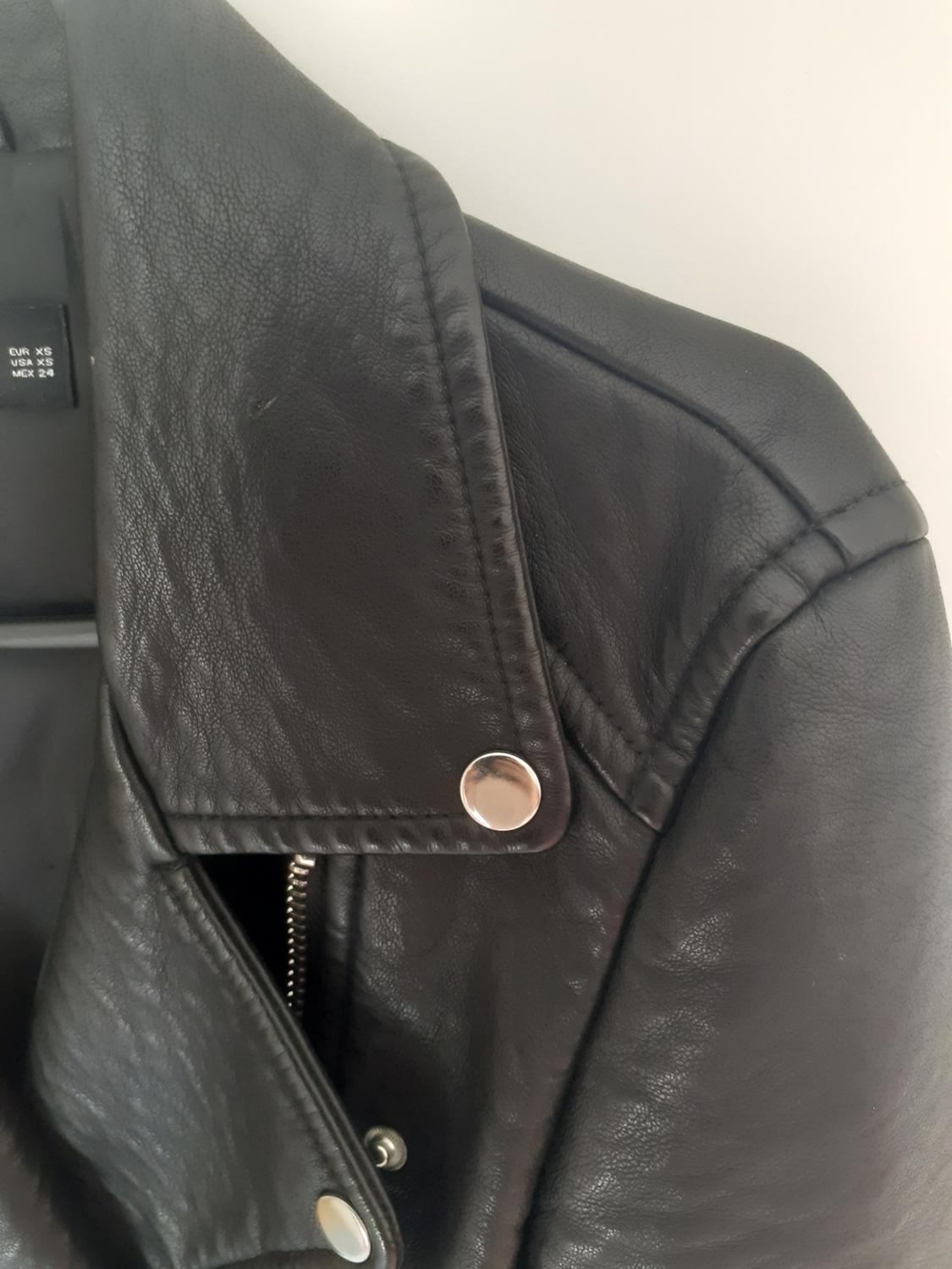 VESTE EN CUIR VÉRITABLE - Image 4