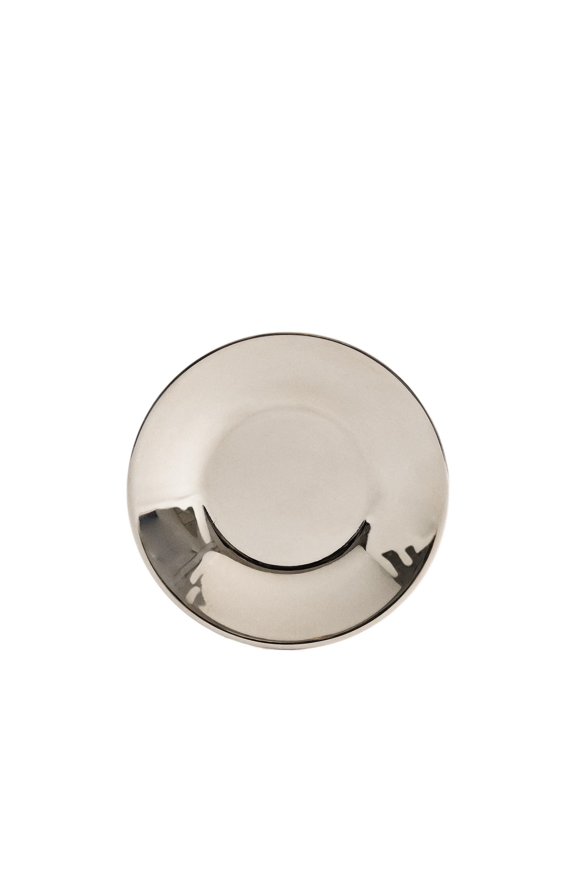 PORTE-SAVON DE SALLE DE BAIN MÉTAL BRILLANT