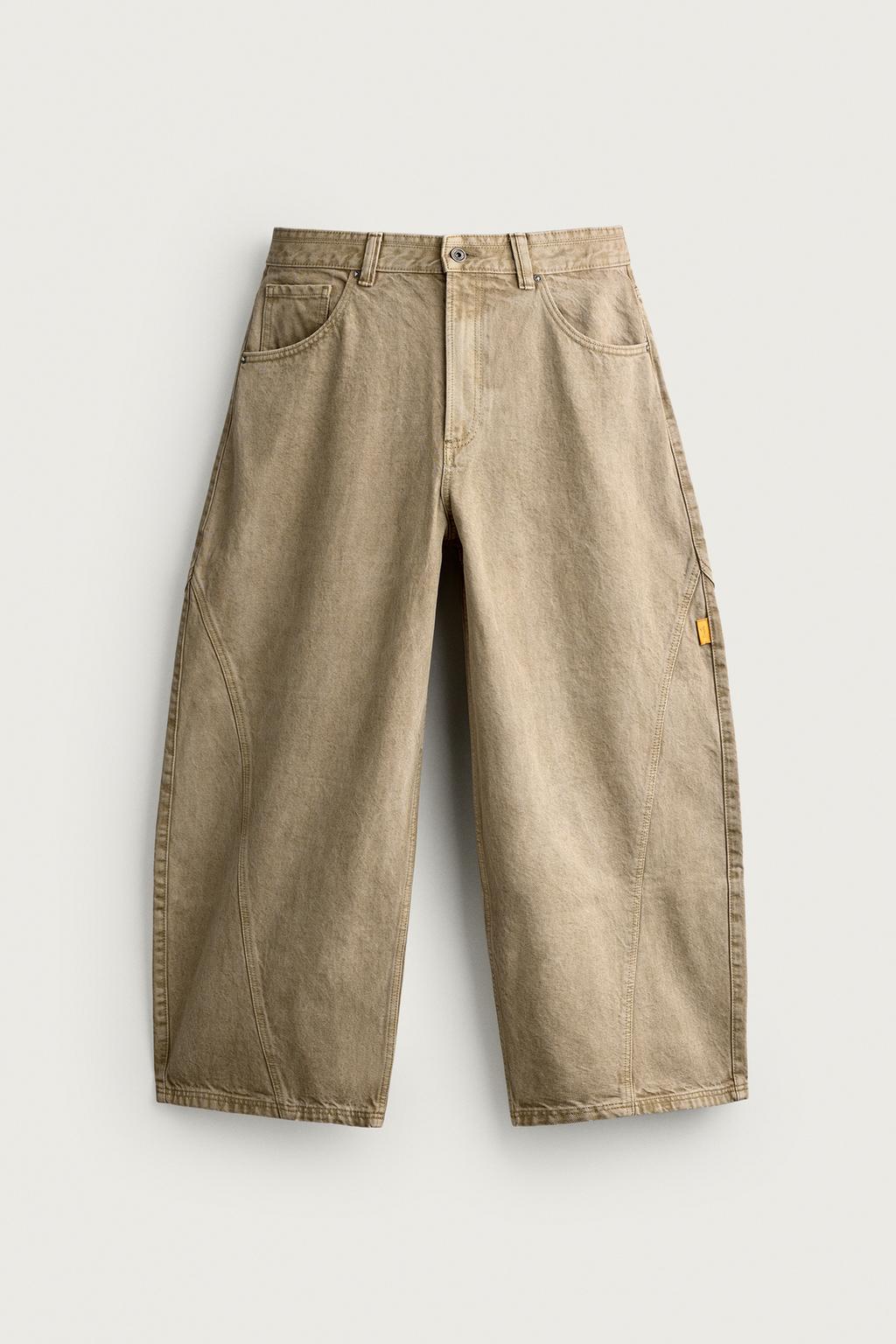 BALLOON FIT SEWN TROUSERS