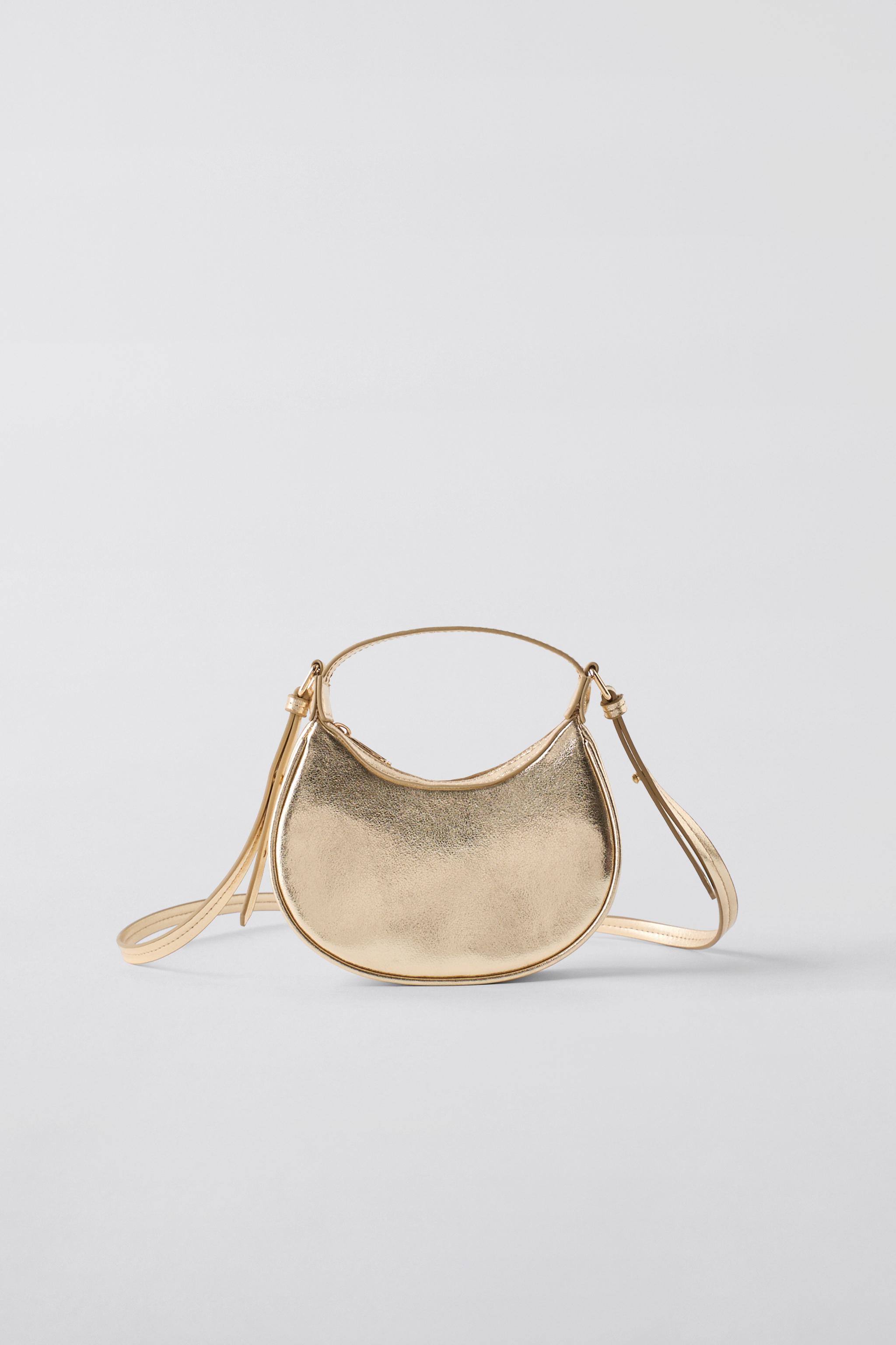 MINI CROSSBODY BAG Gold ZARA Canada