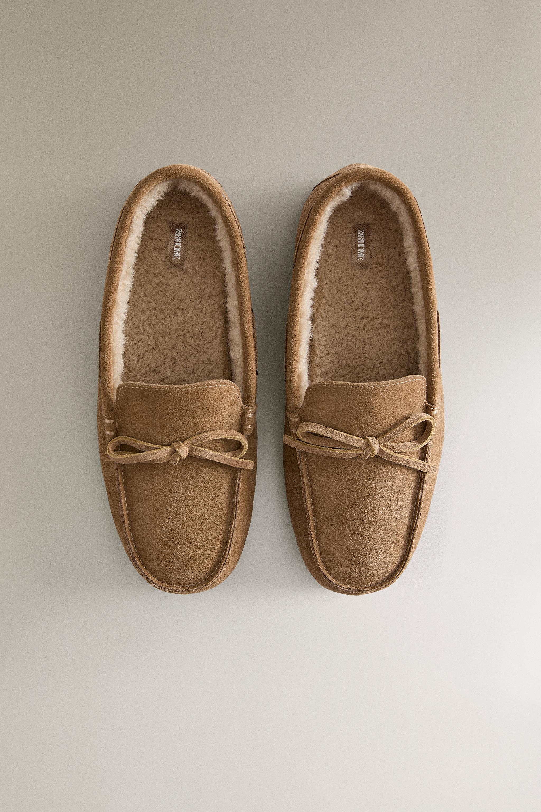 WARM LEATHER MOCCASINS