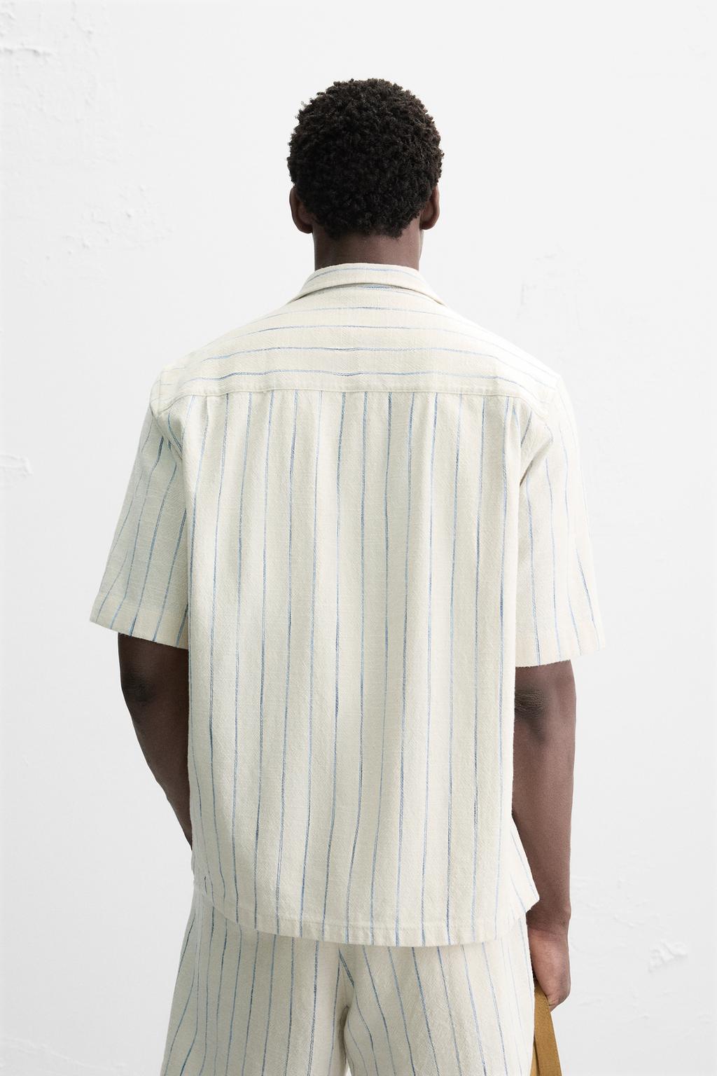 Thumbnail image for STRIPED TEXTURED SHIRT