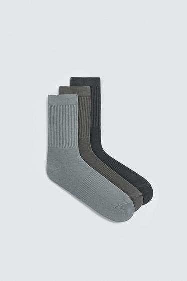 3-PACK OF RIBBED SOCKS - various by Zara - Image 1
