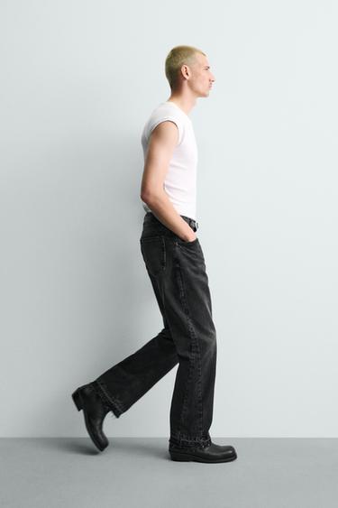 JEAN FLARE FIT - Charbon de Zara - Image 5