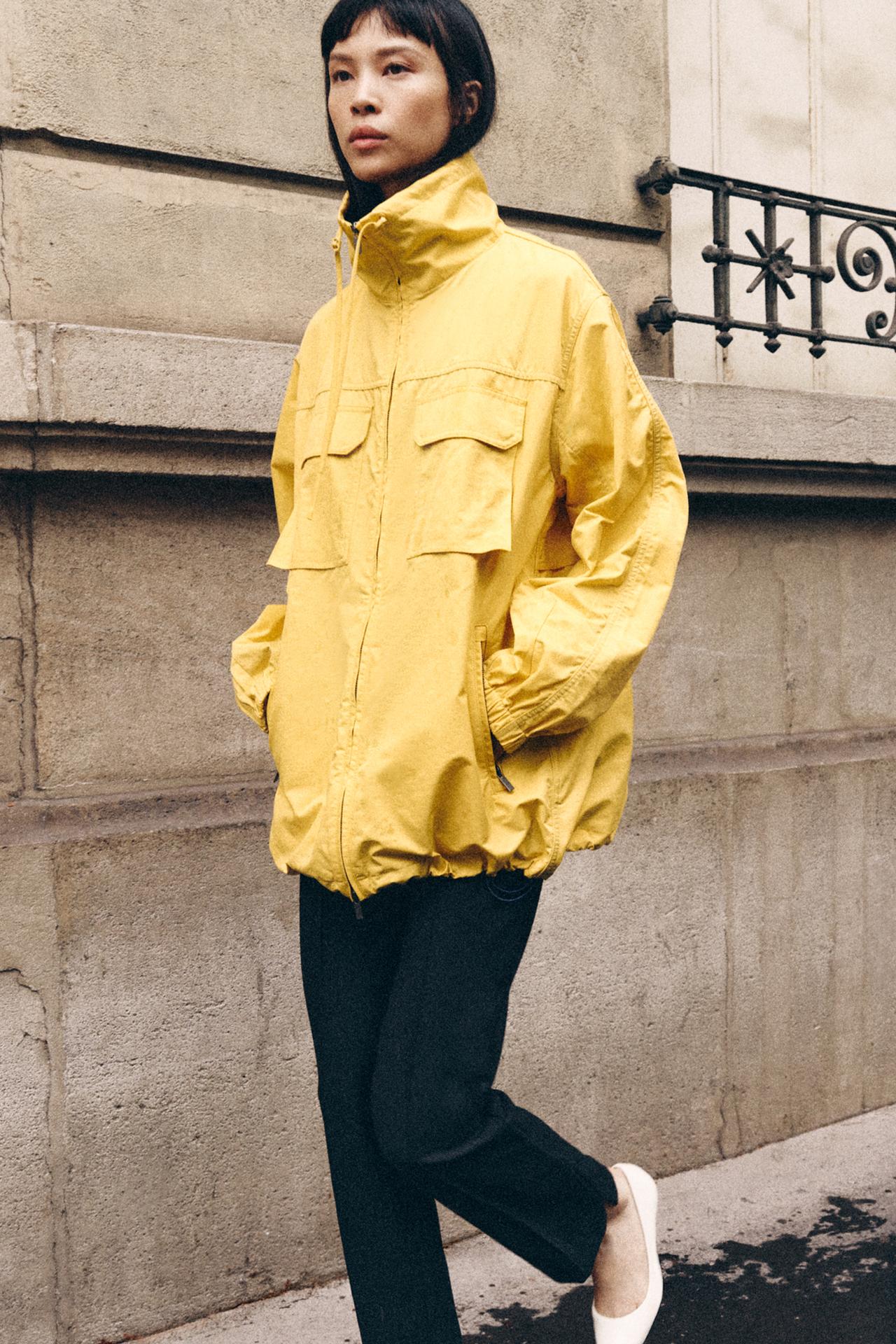 TECHNICAL POCKET JACKET ZW COLLECTION — Yellow