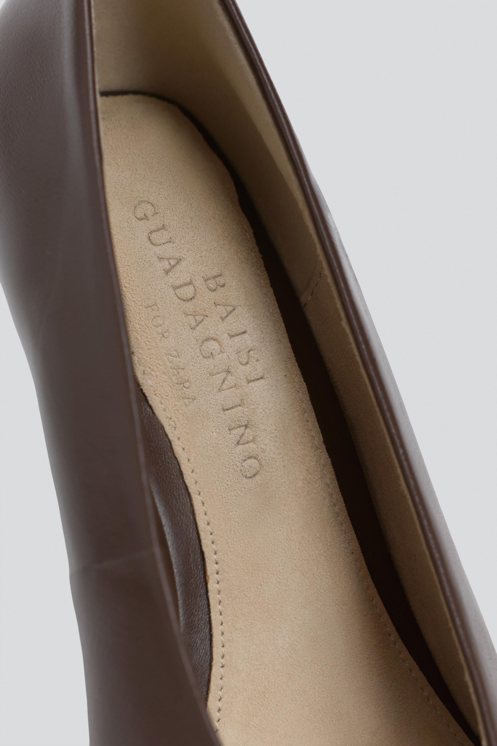 LIMITED EDITION LEATHER HIGH HEEL SHOES