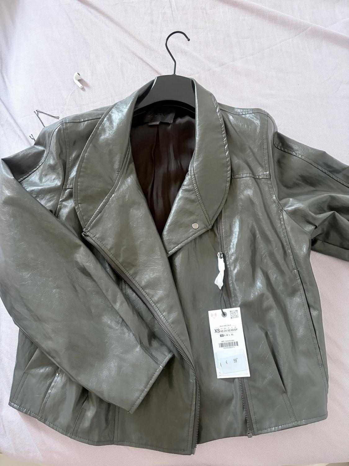 ZW COLLECTION FAUX LEATHER JACKET - Image 5