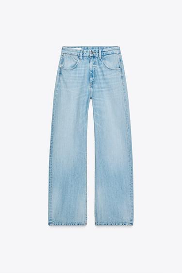 JEAN TRF CURVE TAILLE HAUTE - Bleu clair de Zara - Image 3