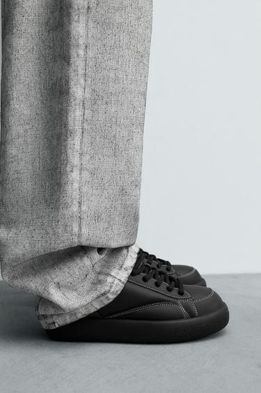 ボリュームキルティングスニーカーブラック0Zaraのボリュームキルティングスニーカー - ブラック - 画像 0