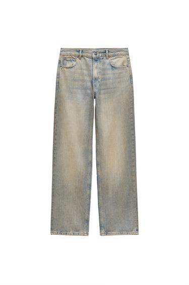 ZW COLLECTION RELAXED BOYFRIEND MID-RISE JEANS