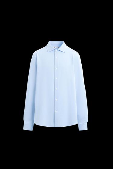CAMISA REGULAR FIT - Celeste de Zara