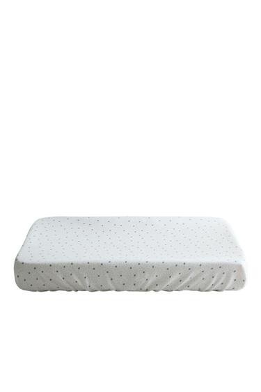 LEAF BABY CHANGING MAT COVER - Ecru by Zara
