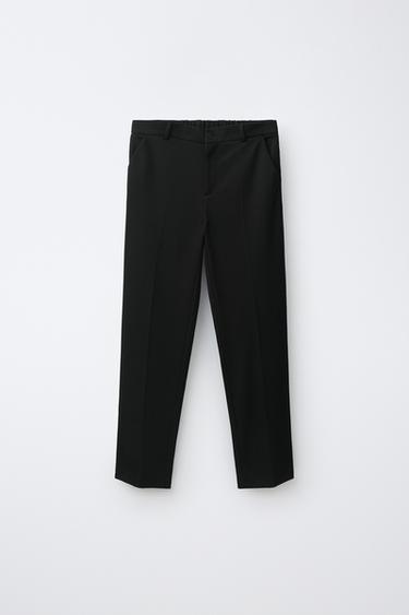 PLAIN SUIT TROUSERS - Black by Zara - Image 0