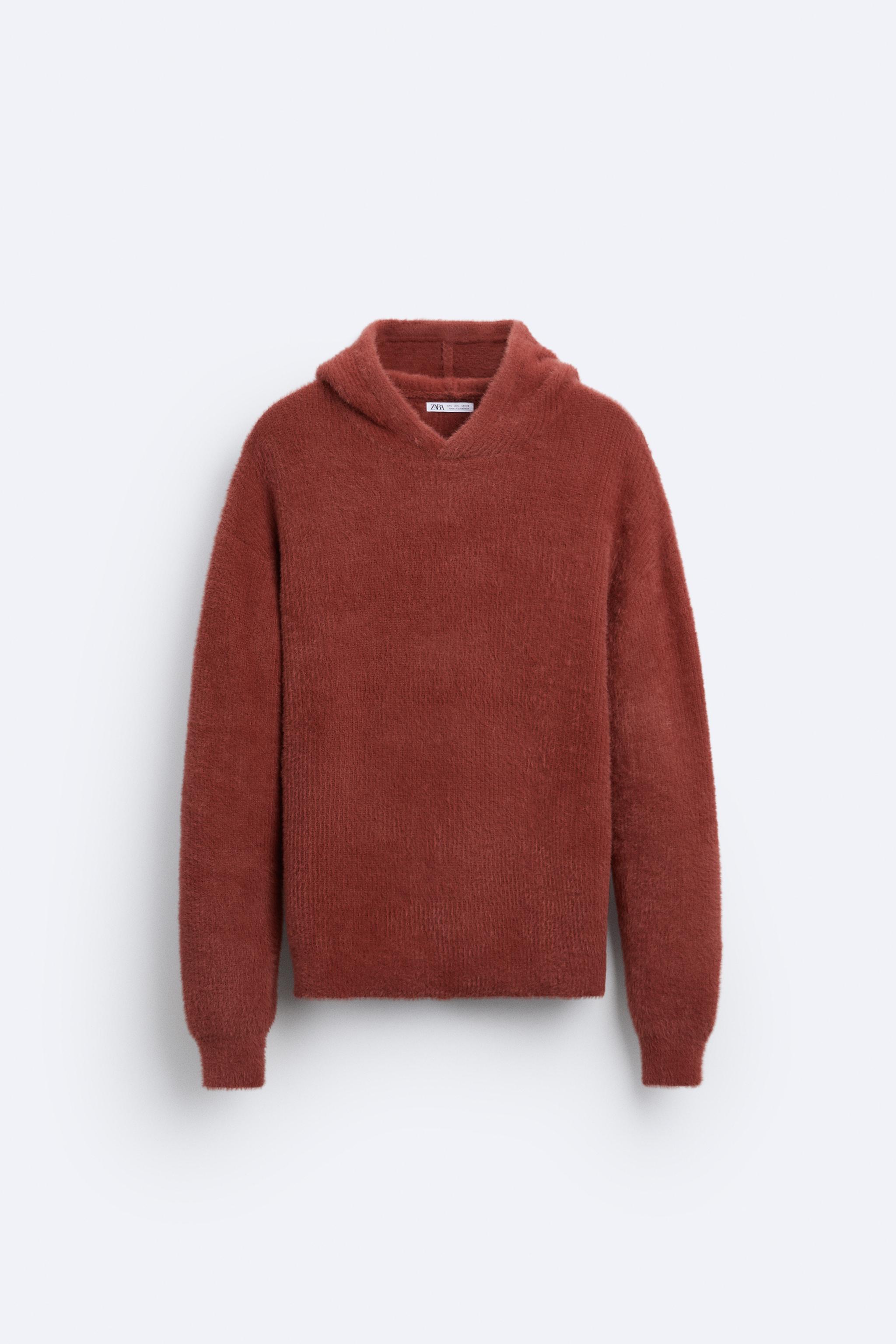 STRUCTURED KNIT SWEATSHIRT - Ecru